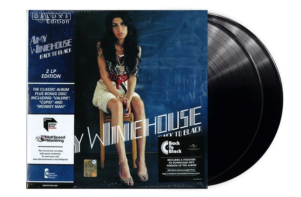 Виниловая пластинка Amy Winehouse - Back To Black (Deluxe Edition) (HSM VINYL) 2LP
