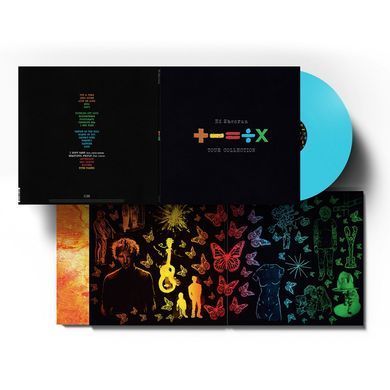 Виниловая пластинка Ed Sheeran +-=&divide;&times; (Tour Collection) (Blue VINYL LTD) 2LP