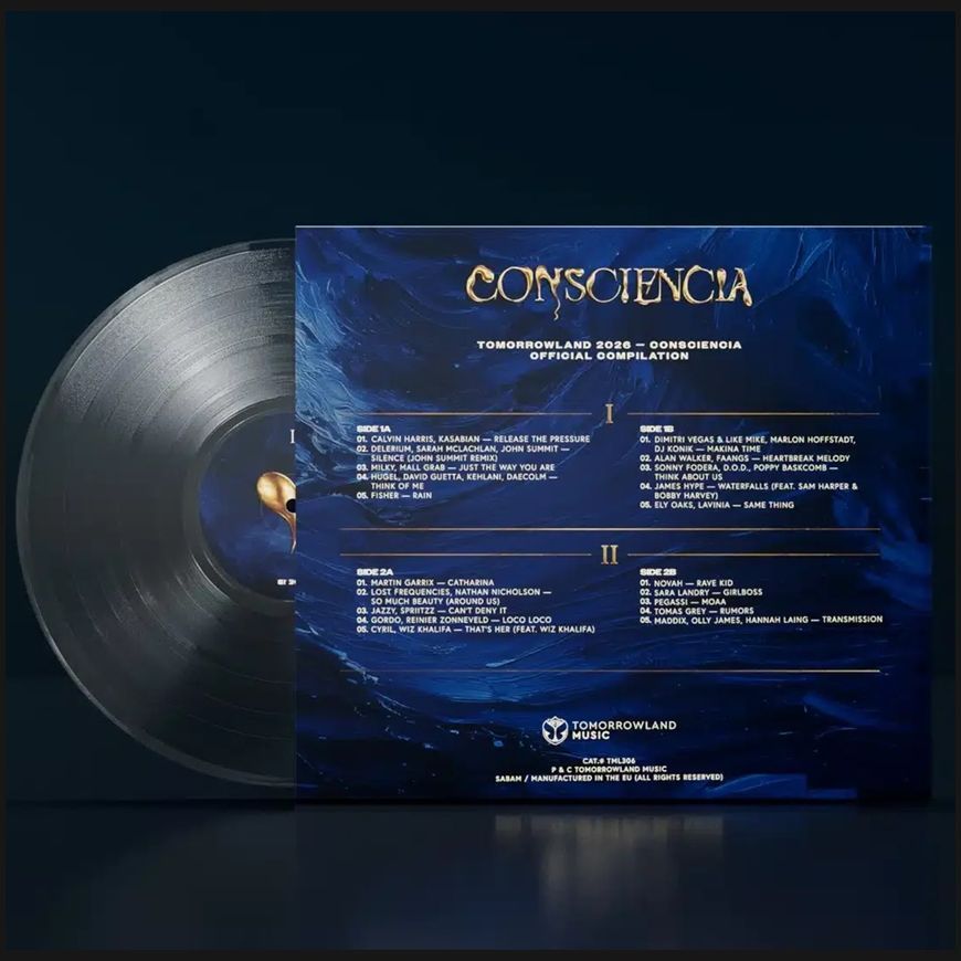Виниловая пластинка Tomorrowland 2026 - The Legend Of Consciencia