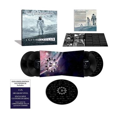 Виниловая пластинка Hans Zimmer - Interstellar OST (DLX VINYL) 4LP