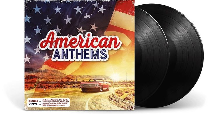 Виниловая пластинка Kansas, Bob Dylan, Alice Cooper... - American Anthems (VINYL) 2LP