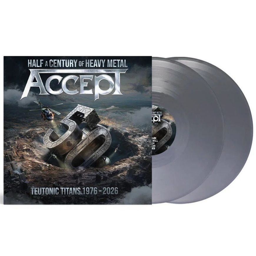 Вінілова платівка Accept - Teutonic Titans 1976-2026 (Silver) 2LP