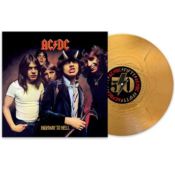 Вінілова платівка AC/DC - Highway To Hell. 50th Anniversary (Gold VINYL LTD) LP