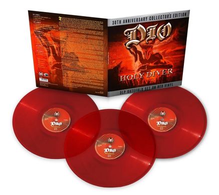 Виниловая пластинка Dio - Holy Diver Live. 30th Anniversary (VINYL) 3LP