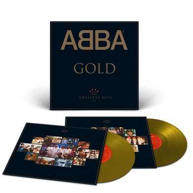 Виниловая пластинка Abba - Gold. Greatest Hits (Gold VINYL) 2LP