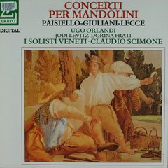 Вінілова платівка Giovanni Paisiello, Francesco Lecce... - Concerti Per Mandolini (VINYL) LP