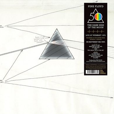 Виниловая пластинка Pink Floyd - The Dark Side Of The Moon. Live At Wembley 1974 (VINYL) LP
