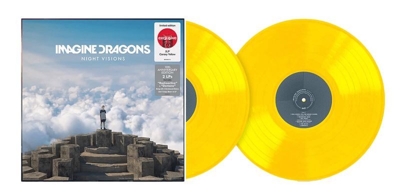 Вінілова платівка Imagine Dragons - Night Visions. Expanded Version (Yellow VINYL) 2LP