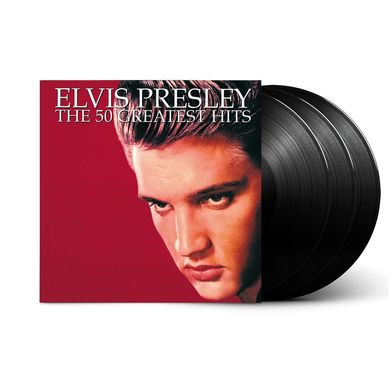 Виниловая пластинка Elvis Presley - The 50 Greatest Hits (VINYL) 3LP
