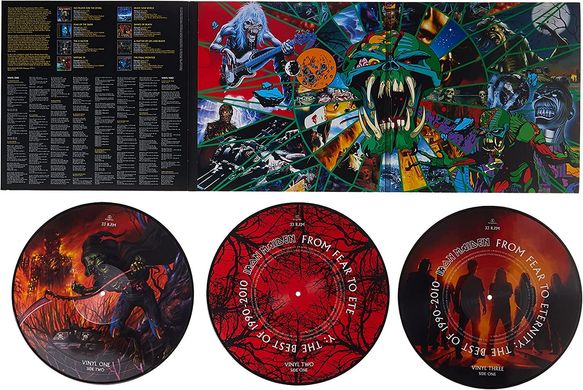 Вінілова платівка Iron Maiden - From Fear To Eternity. The Best Of 1990-2010 (PD VINYL) 3LP
