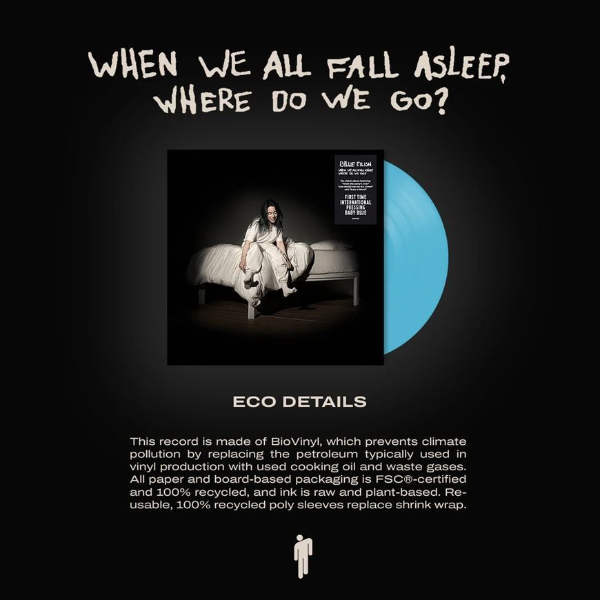 Вінілова платівка Billie Eilish - When We All Fall Asleep, Where Do We Go? LP