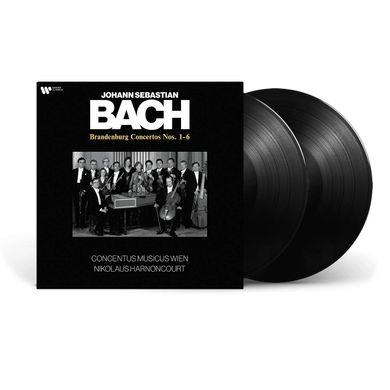 Вінілова платівка Johann Sebastian Bach - Concentus Musicus Wien, Nikolaus Harnoncourt. Brandenburg Concertos Nos. 1-6 (VINYL) 2LP