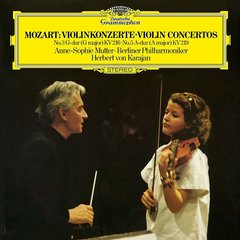 Вінілова платівка Anne-Sophie Mutter, Herbert von Karajan - Mozart: Violin Concertos No. 3 & No. 5 (VINYL) LP