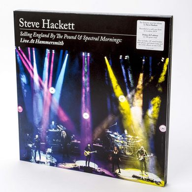 Виниловая пластинка Steve Hackett - Selling England By The Pound & Spectral Mornings. Live At Hammersmith (VINYL BOX) 4LP+2CD